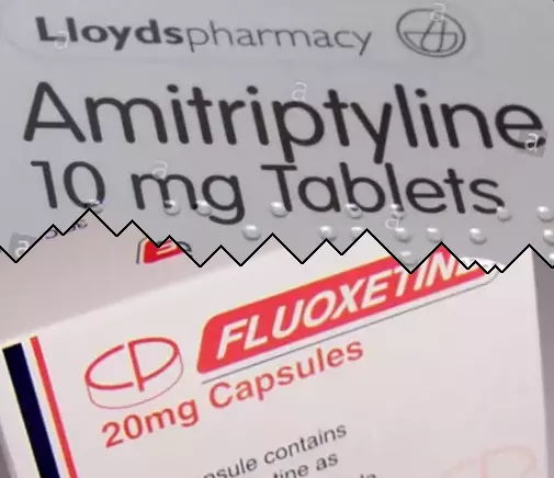 Élavil contre Fluoxétine